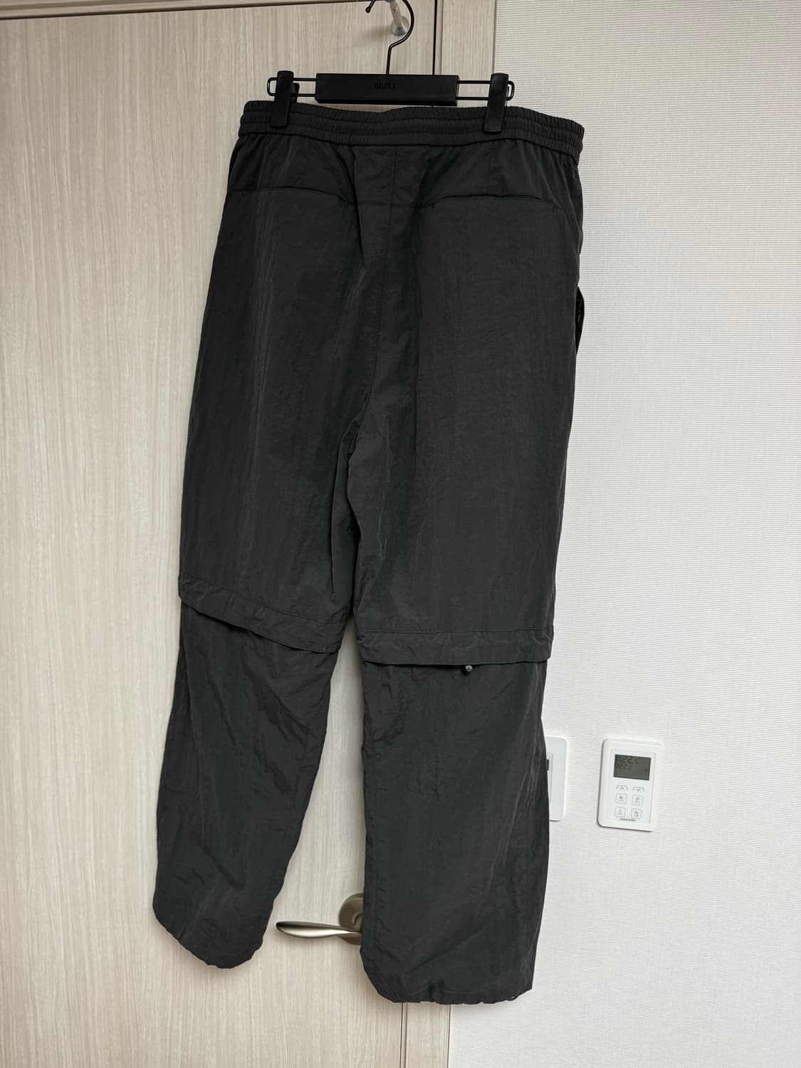 [50] 준지 나일론 스트럭처드 팬츠 그레이 상품이미지3