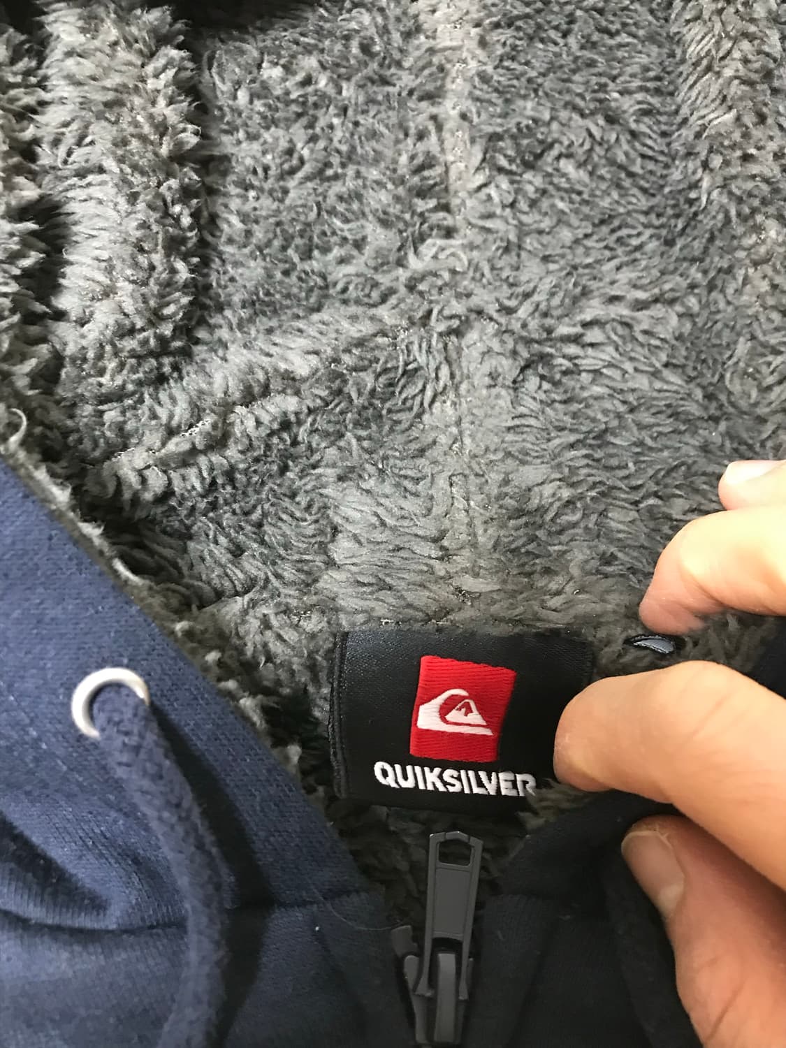 퀵실버 양털안감 후드집업 상품이미지4