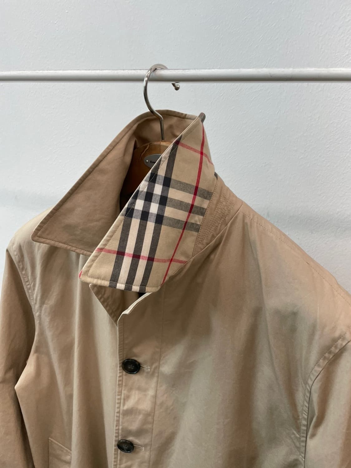 105) 버버리 런던 카라체크 맥코트 상품이미지5