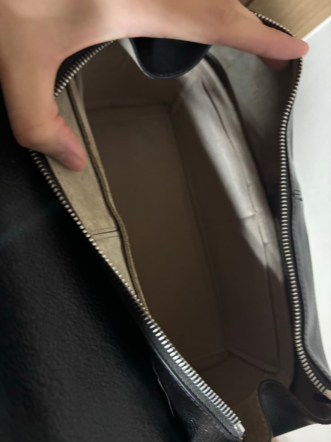 [M]르메르 기어백 미디움+이너백 에스프레소 상품이미지5