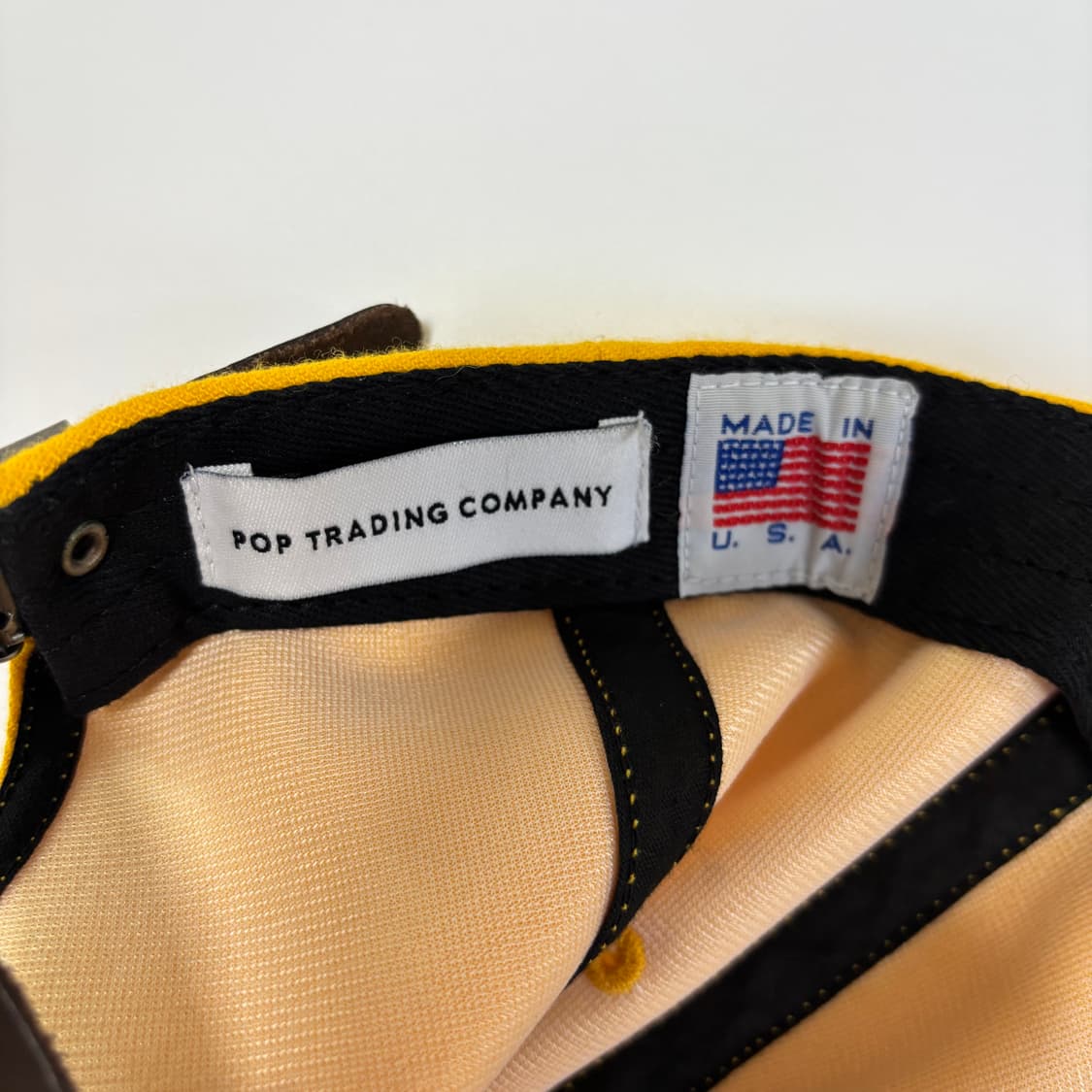 Pop Trading Company 로고 6패널 캡 상품이미지7