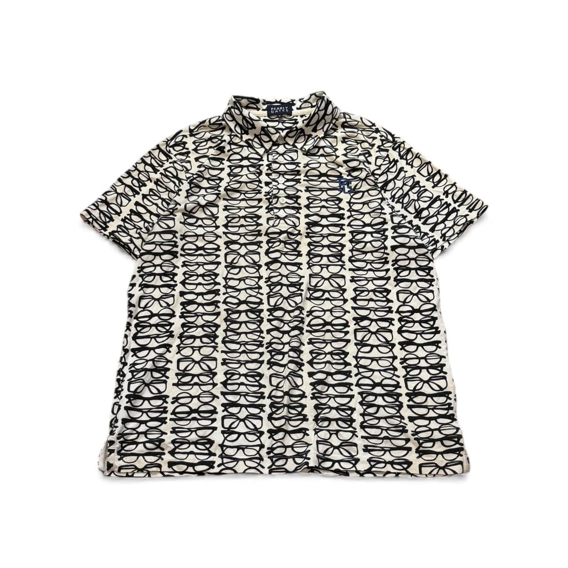 파리게이츠 안경패턴 폴로 반팔 티셔츠 상품이미지1