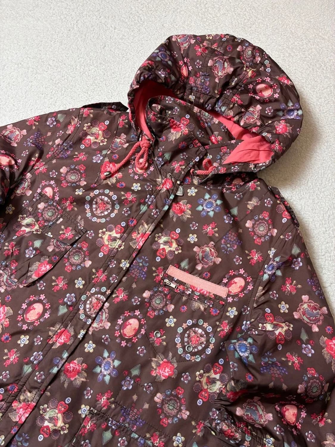 오일릴리 시그니처 플로럴 패턴 후디 자켓 PN7552 상품이미지2