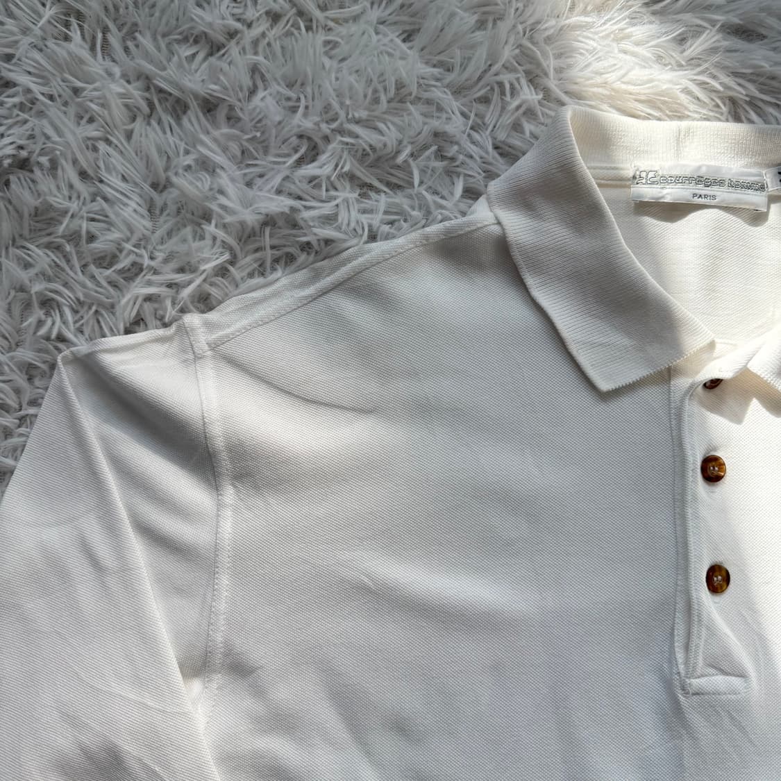 COURREGES 일본빈티지 카라티 꾸레쥬롱 슬리브 꿀레쥬긴팔 100 m 상품이미지1