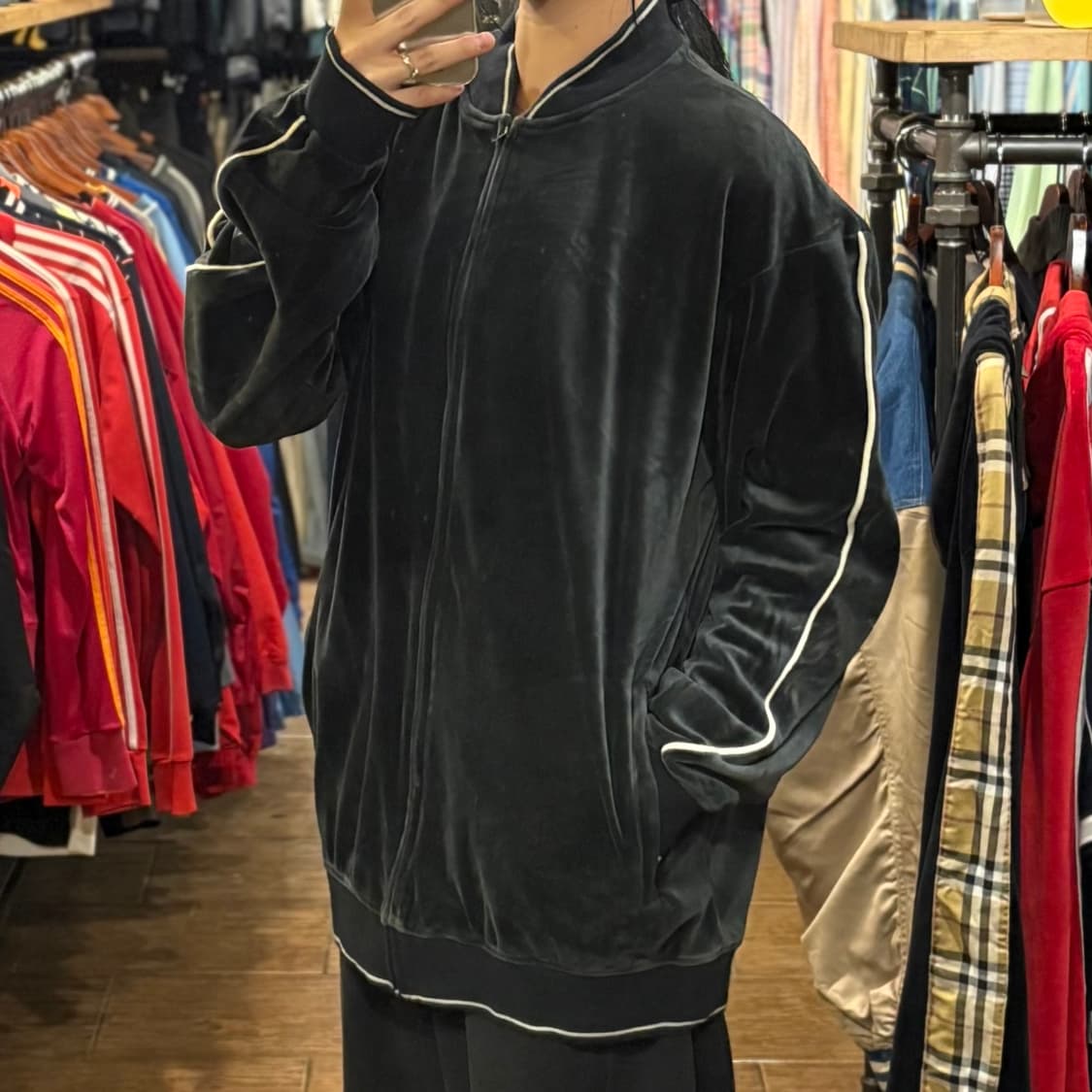 [HI] VTG 벨벳져지 딥그린 상품이미지3