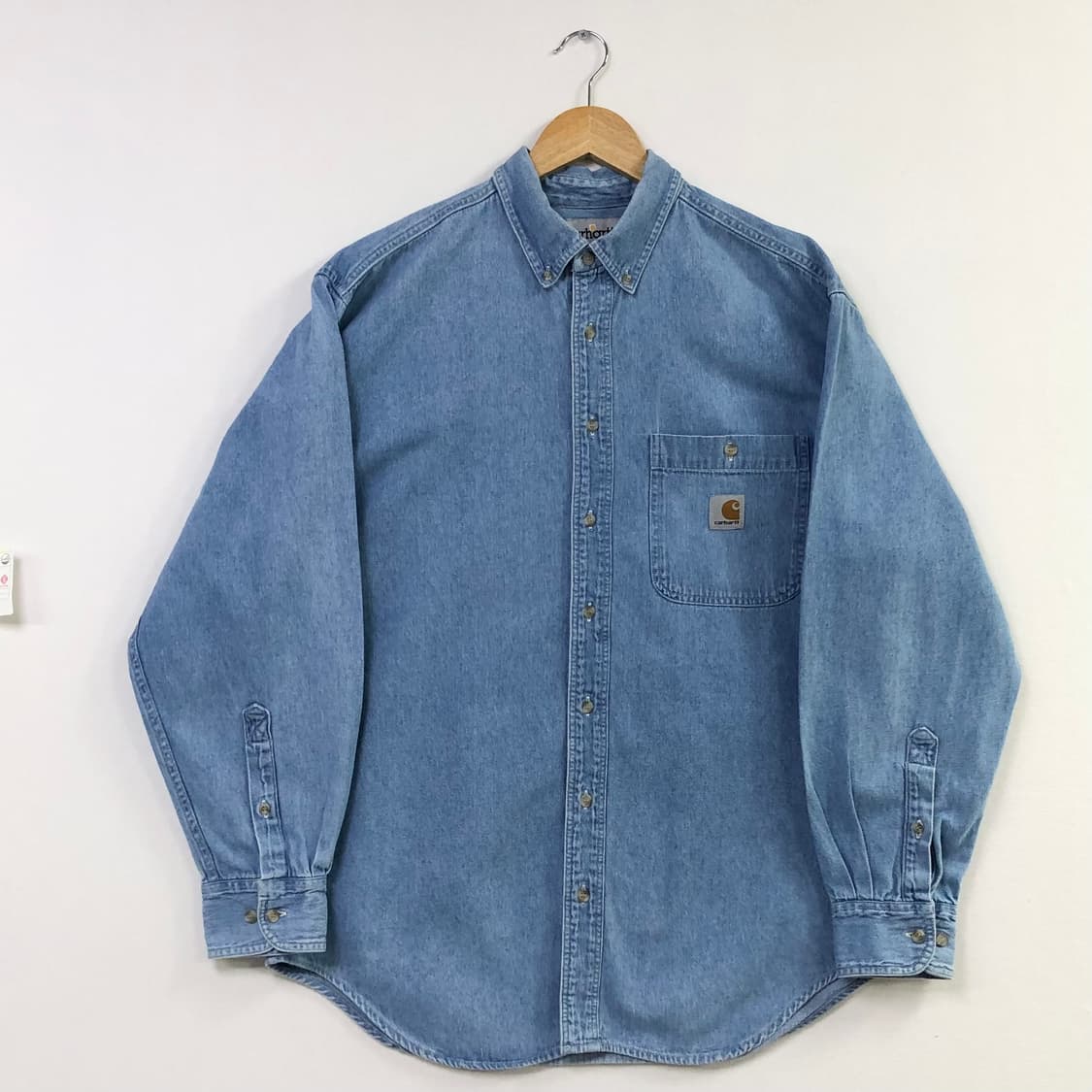 XL 칼하트 데님 셔츠 상품이미지2