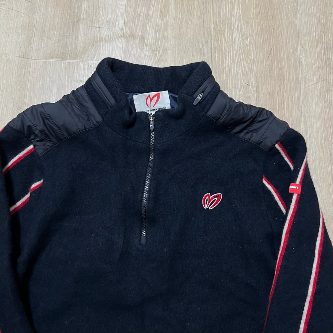 마스터바니 에디션 여성 골프웨어 캐시미어 반집업 방풍 니트 7사이즈  상품이미지2