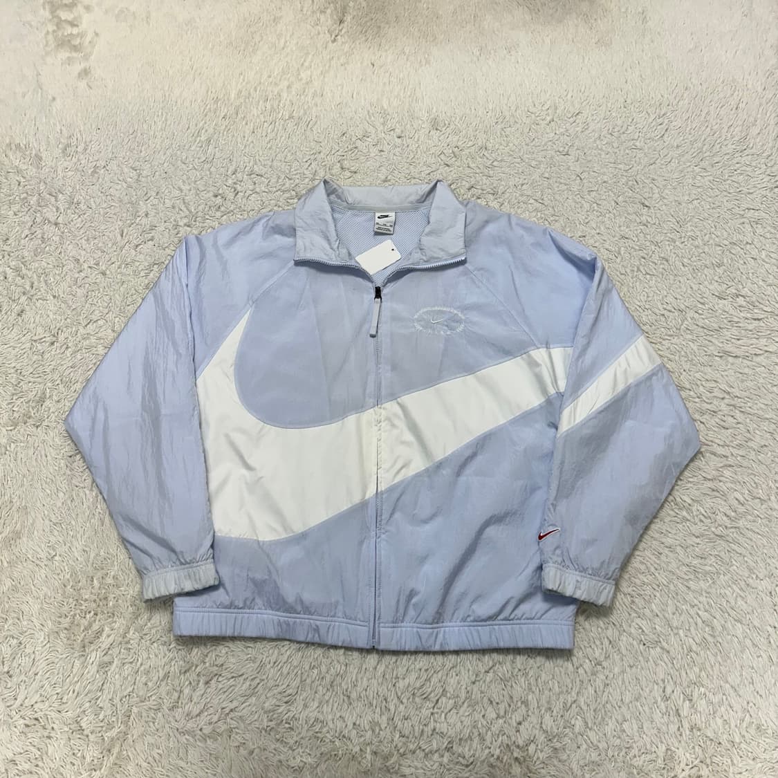 Nike NSW Big Swoosh Sky Blue Windbreaker 상품이미지4