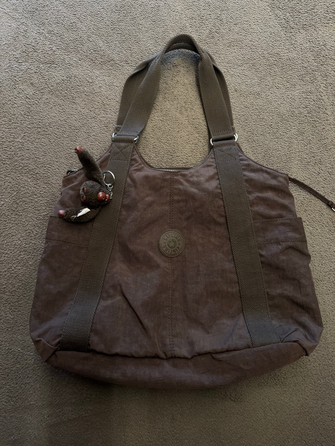 키플링 빈티지 브라운 쇼퍼백 대장급 처분  상품이미지1