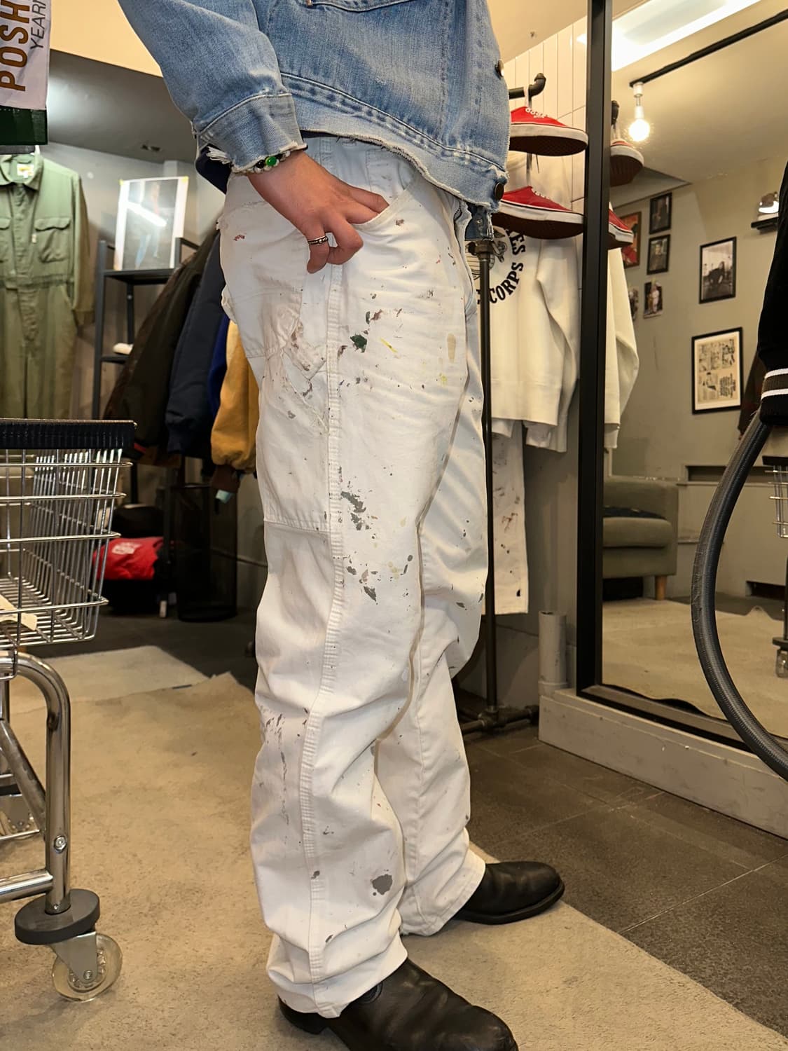 00’s Dickies carpenter painted single PT 상품이미지2