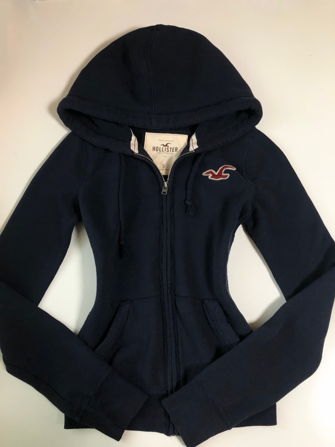 대대장 양홍원 홀리스터 딱붙핏 후드집업 다크네이비 s 상품이미지3