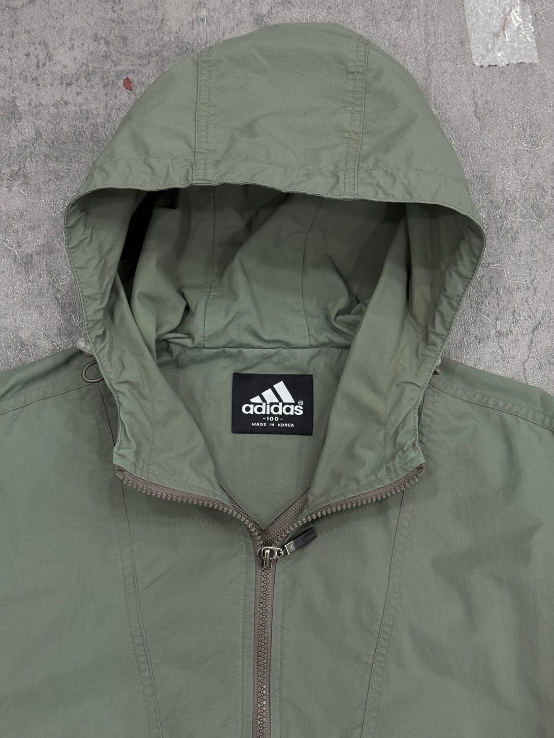 아디다스 반집업 바람막이 L 상품이미지3