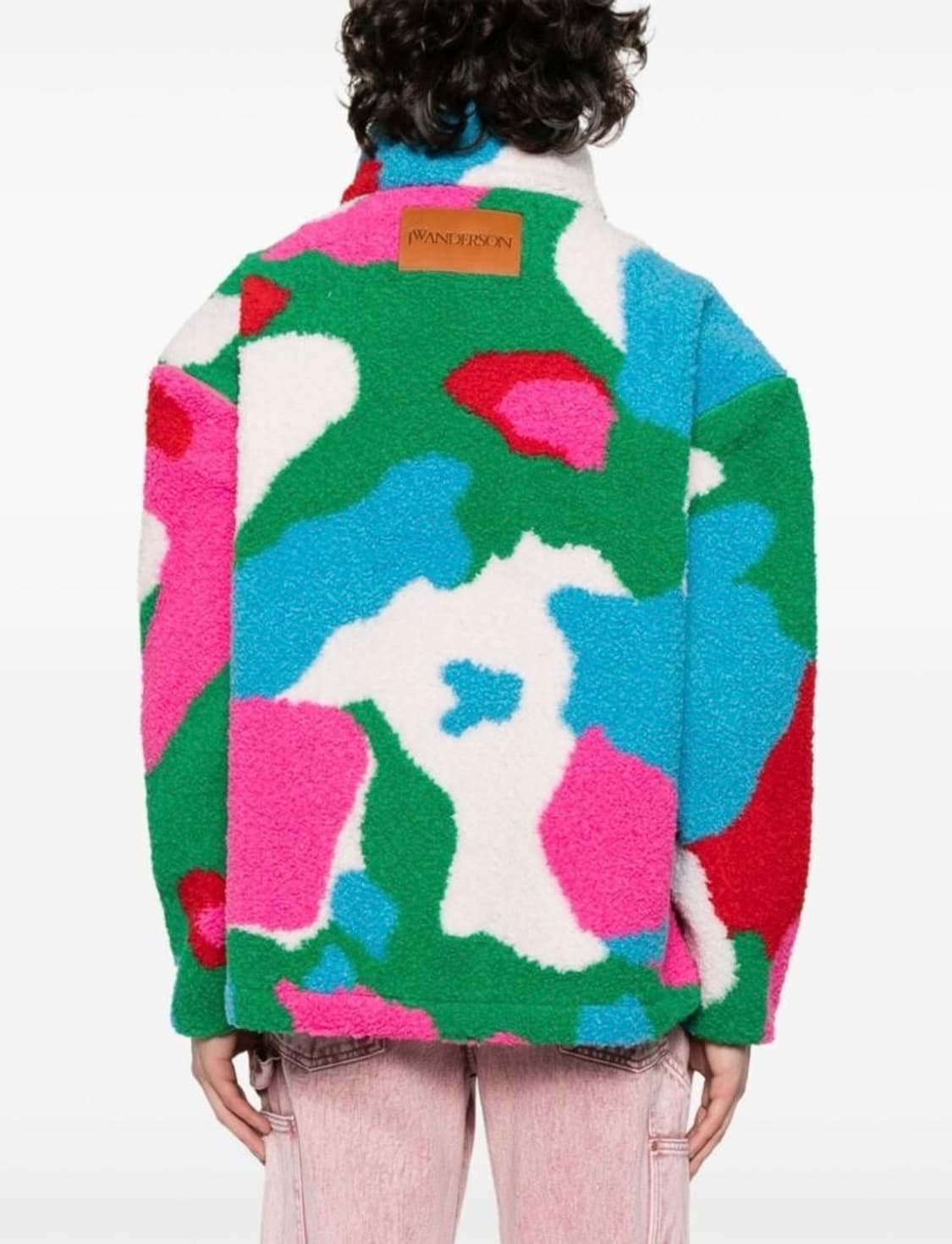 @새상품@ JW앤더슨 오버사이즈 플리스 자켓 멀티컬러 상품이미지3