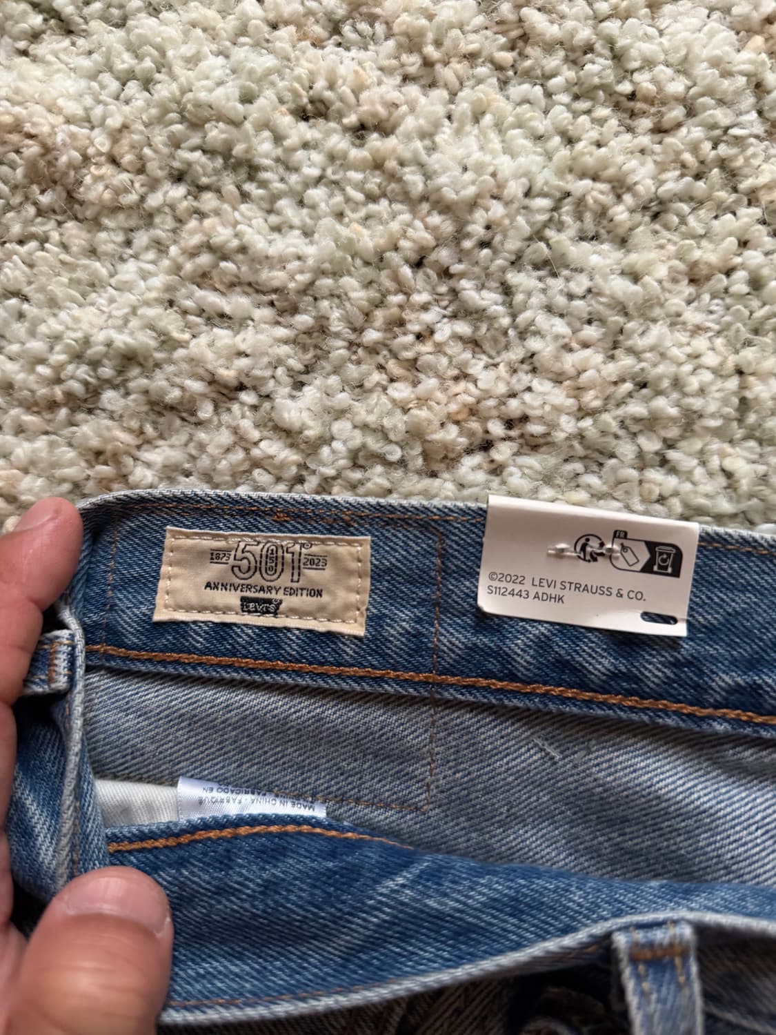 [32x32] 리바이스 501 150년 새상품 상품이미지6