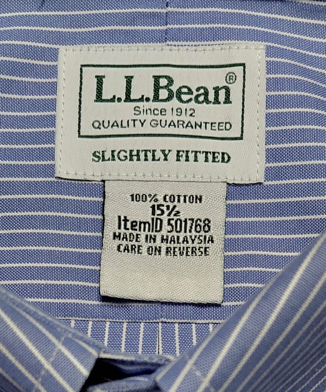 [L.L.Bean] 클래식 스트라이프 반팔 셔츠 (100~105) 상품이미지5