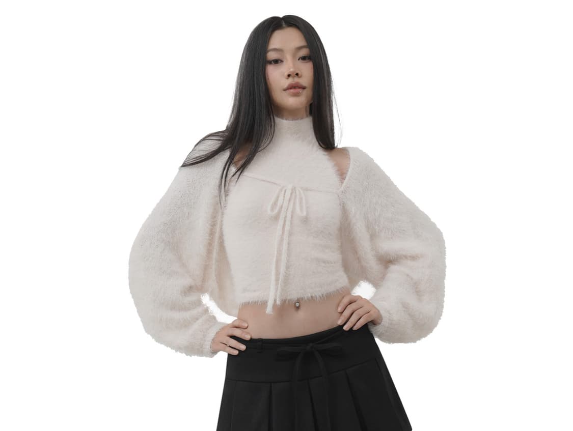 클리시어 소르베 볼레로+홀터 탑 세트 상품이미지1