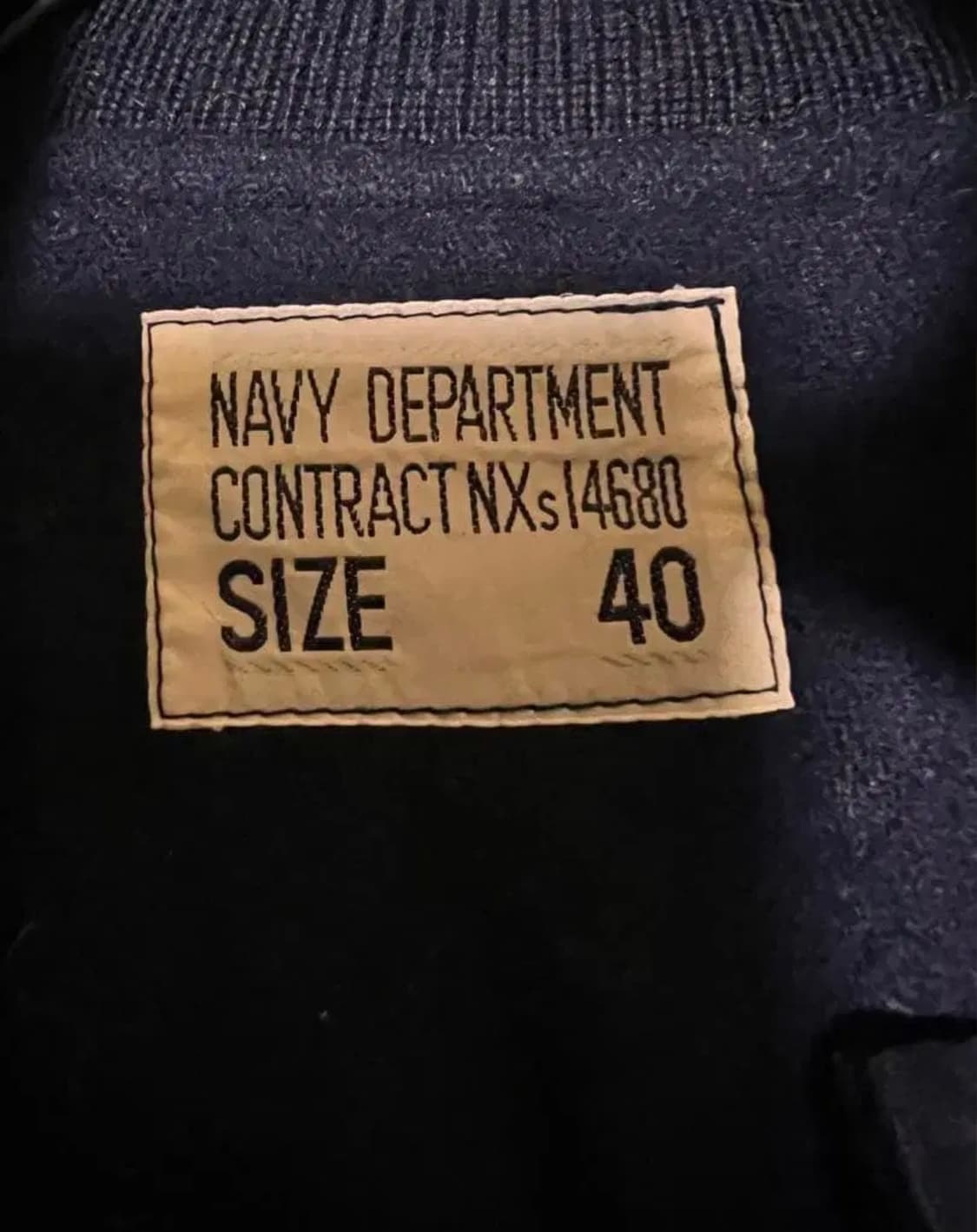 14680 us navy deck jacket 미군 덱 자켓 [40] 상품이미지6