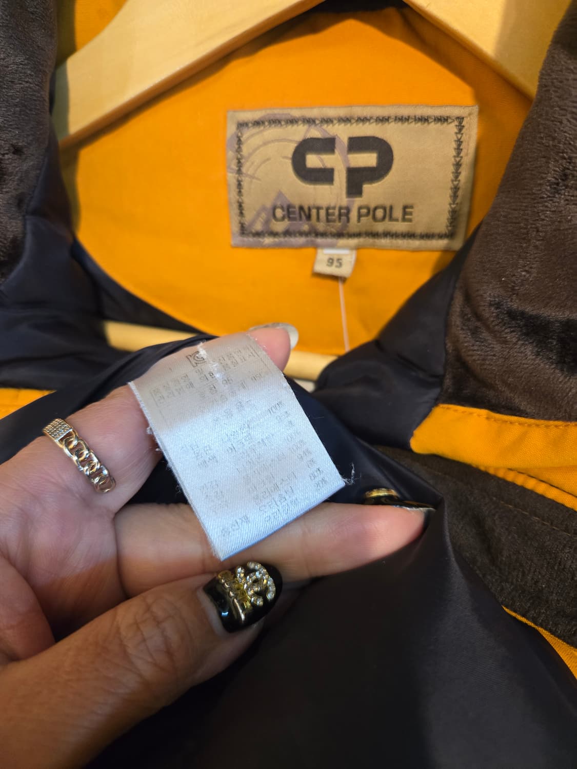 센터폴 여성 오리털패딩 95 상품이미지6