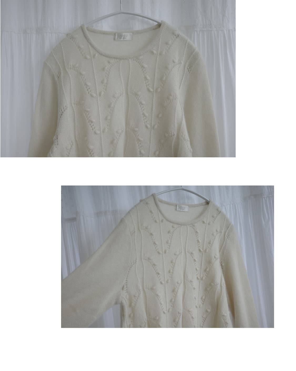 Fluffy mohair knit 상품이미지3