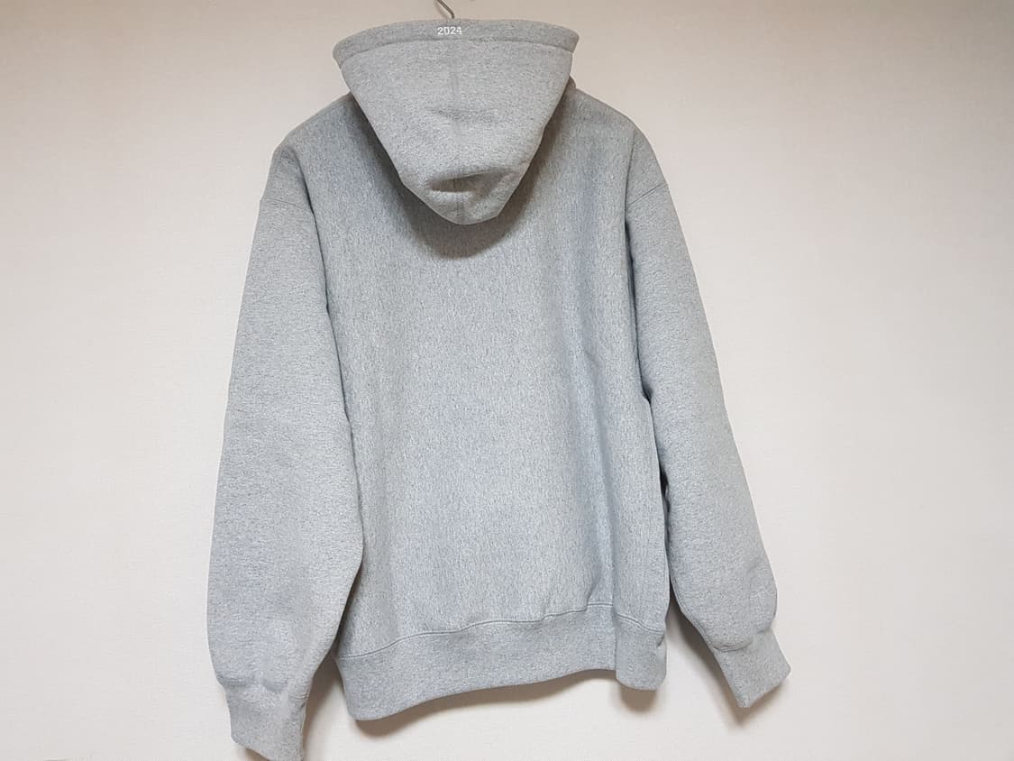 슈프림 박스로고 후드 티셔츠 그레이 24FW 상품이미지3