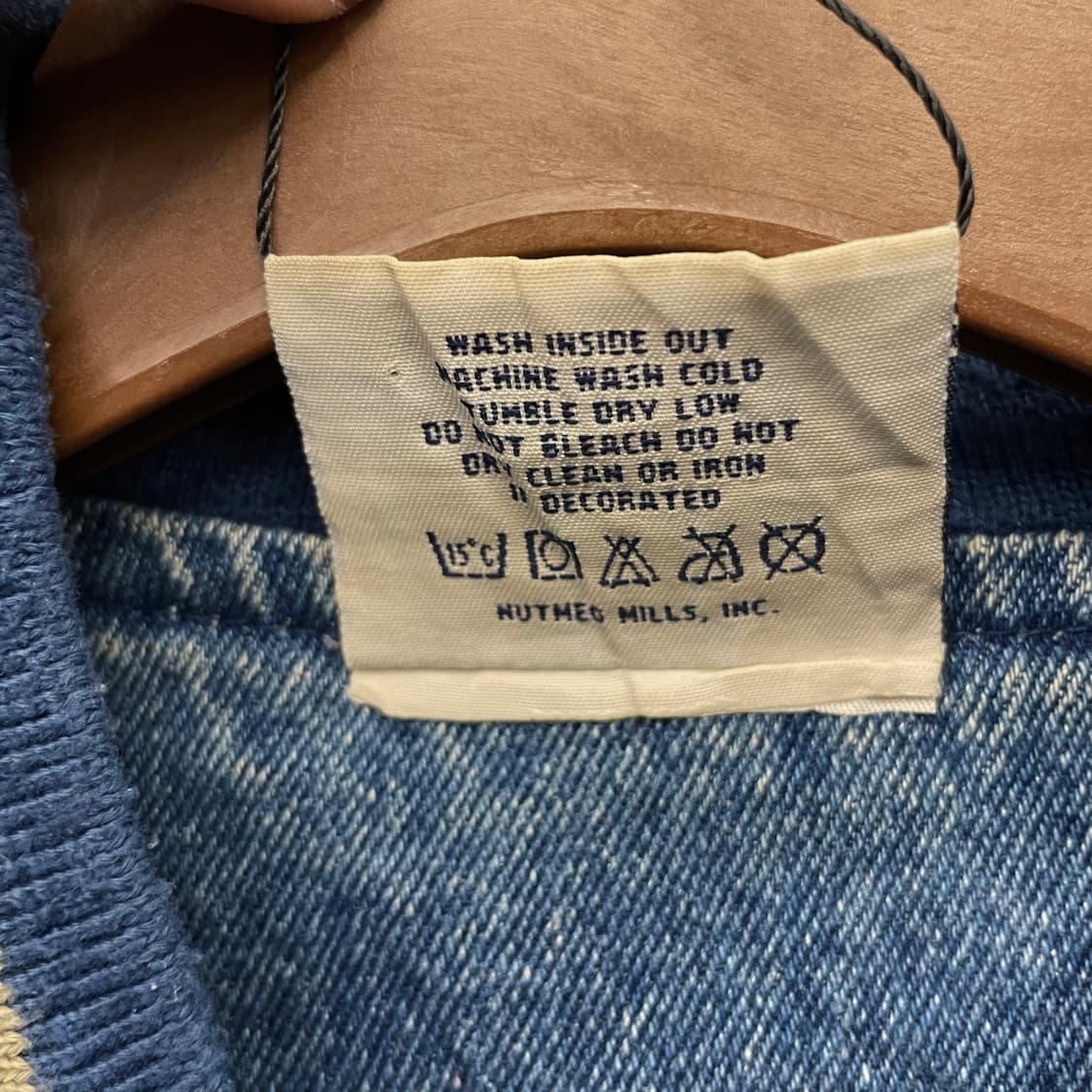 Lee 스포츠 그린베이 패커스 NFL 팀 데님 바시티 자켓 상품이미지8