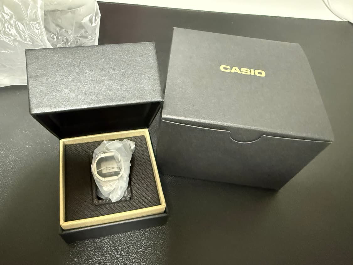 카시오 50주년 링 워치 CRW-001-1DR 상품이미지1