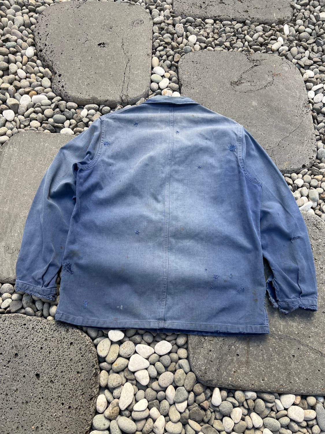 HARD FADED VINTAGE WASHING 썬페이드 프렌치워크자켓 상품이미지2