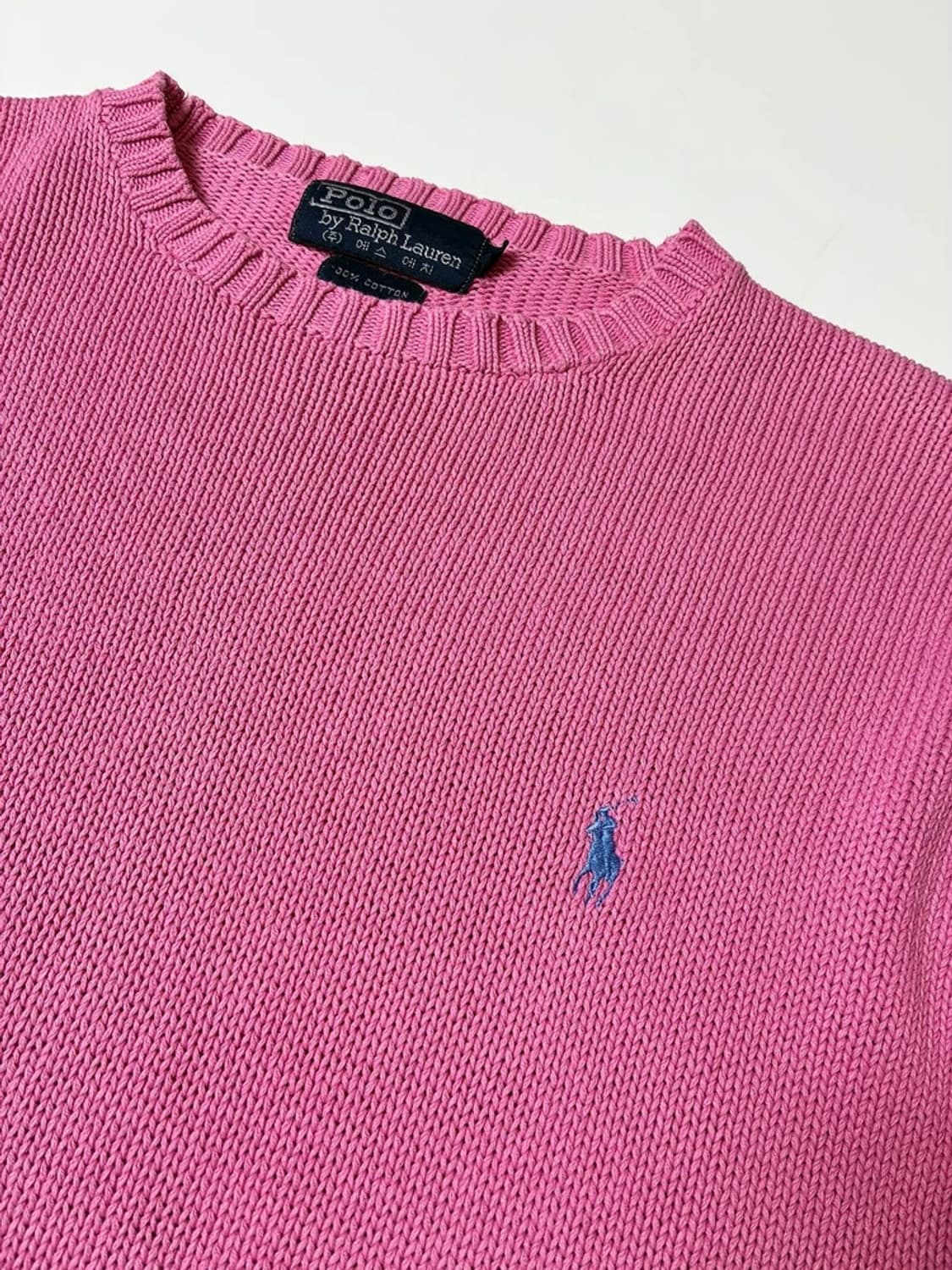 폴로 랄프로렌 90's 헤비코튼 니트 PN8852 상품이미지3