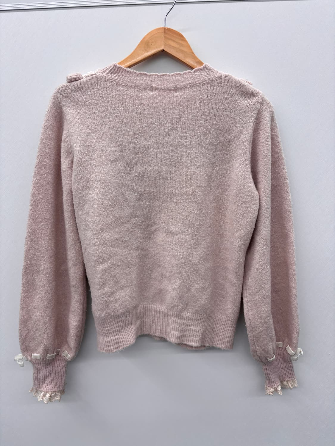 리즈리사 딸기우유 리본 니트 상품이미지7