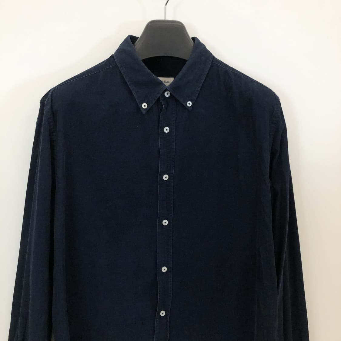 마시모두띠 코듀로이 네이비셔츠 XL 상품이미지3