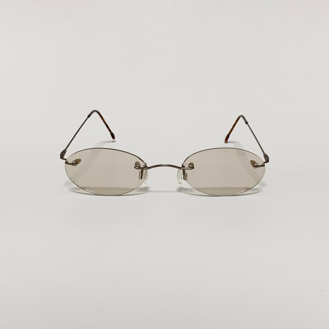 831 데드스탁 픽키 빈티지 무테 타원 메탈 슬림 스몰사이즈 상품이미지1