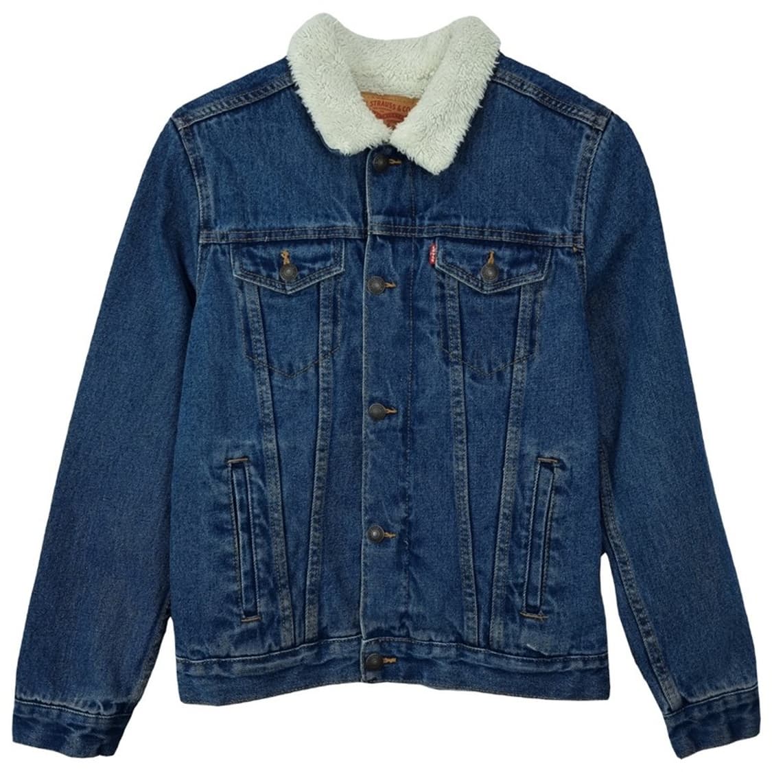 [리바이스] 안감 양털 쉐르파 데님 자켓 청자켓 M19071 상품이미지2