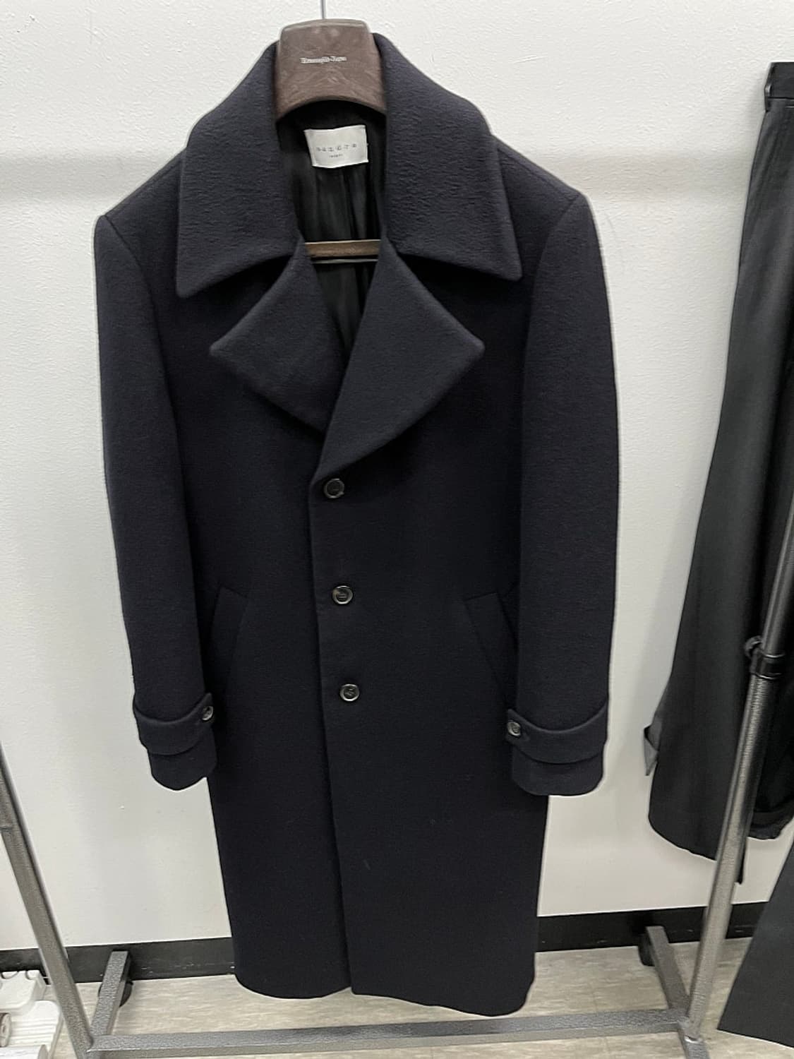 100) 산드로 울 롱코트  상품이미지2