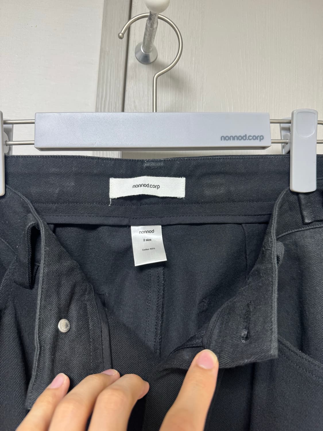 (2) 논노드 사이드 카고 쇼츠 블랙 상품이미지5