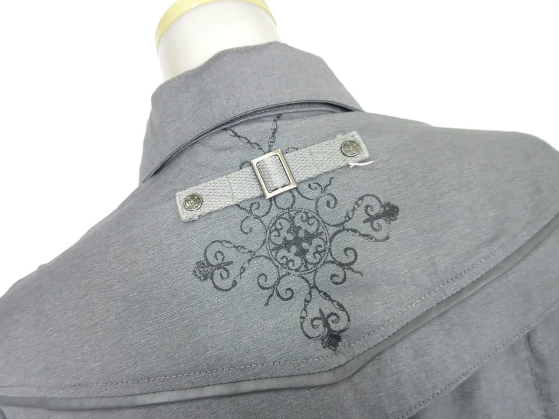 Ozz Croce 오즈온 반소매 그레이 셔츠 ozz on 상품이미지5