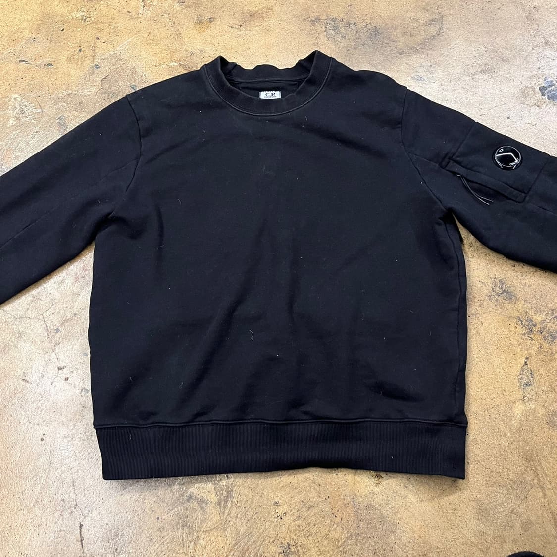 [정품] C.P. 컴퍼니 블랙 맨투맨 티셔츠 b15 상품이미지3