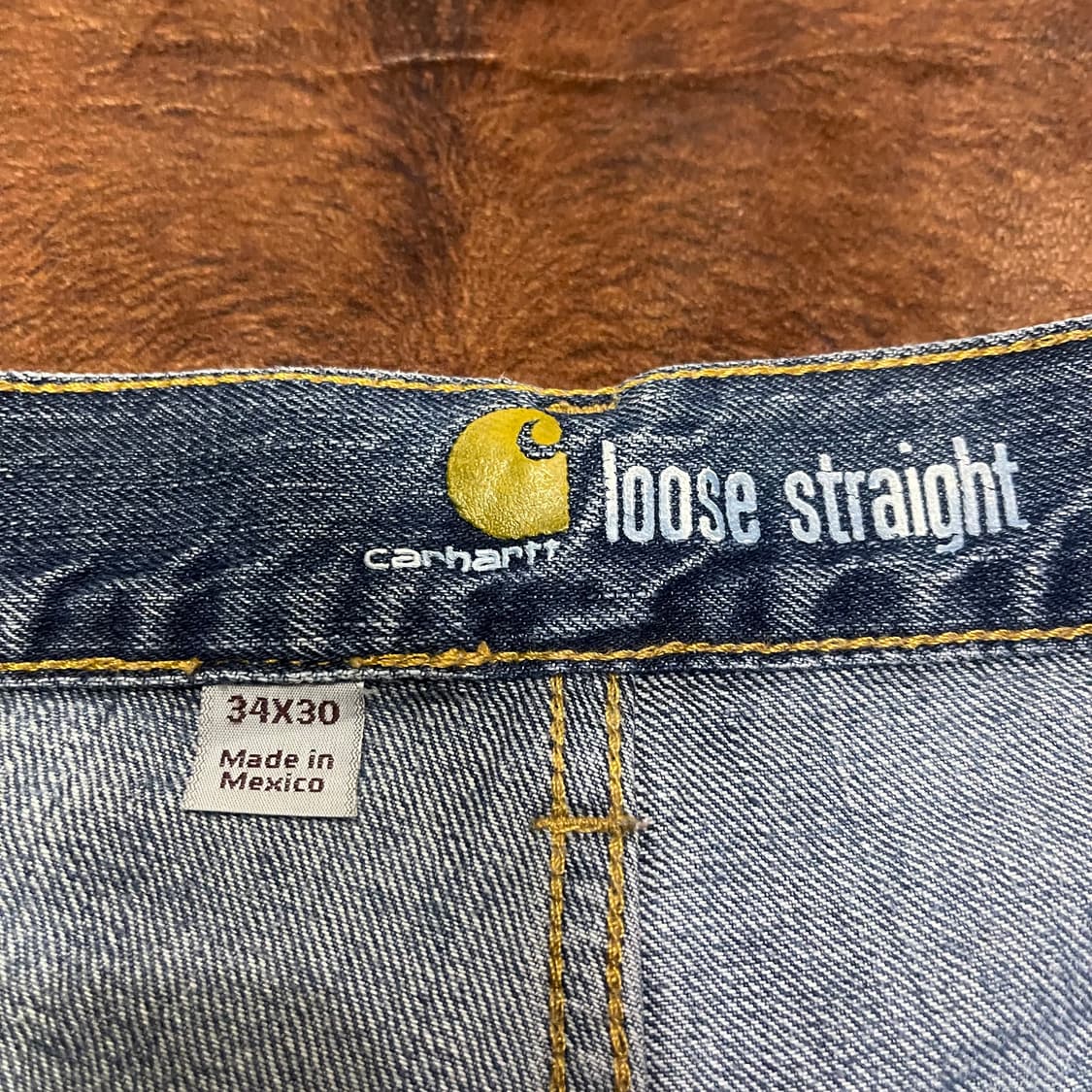 빈티지 칼하트 USA 데님 팬츠 상품이미지5