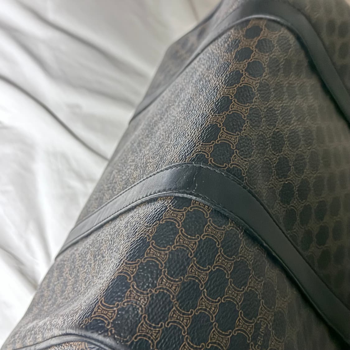 정품 빈티지 셀린느 트리옹프 보스턴백 상품이미지9