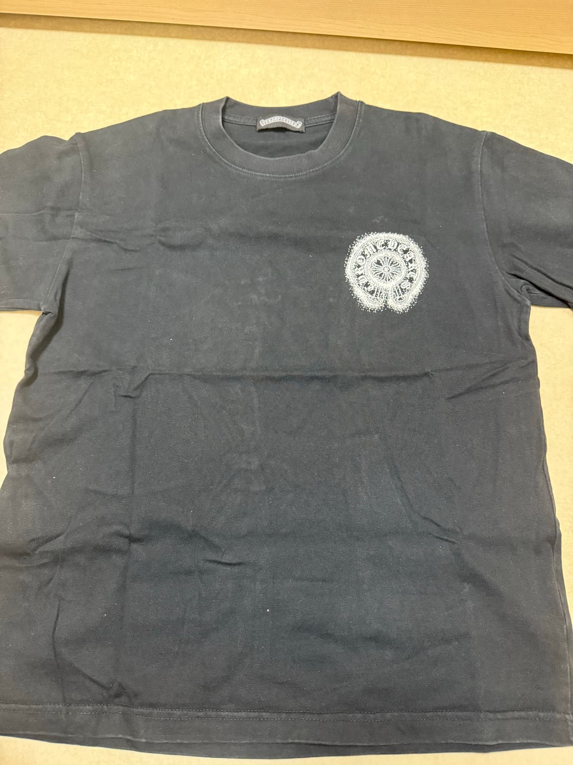 크롬하츠 블랙 반팔 티셔츠 상품이미지1