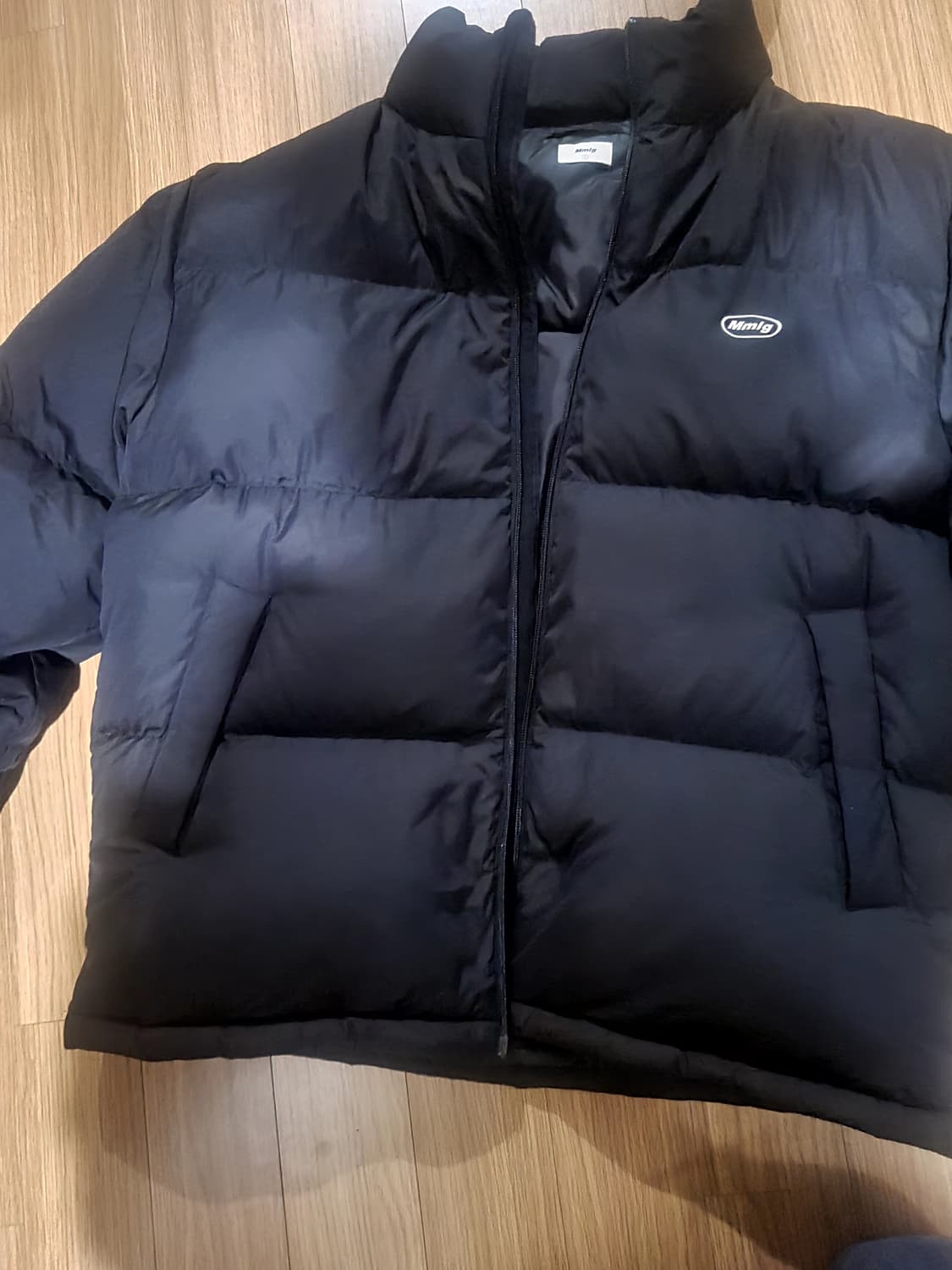 mmlg 검정 패딩 상품이미지2