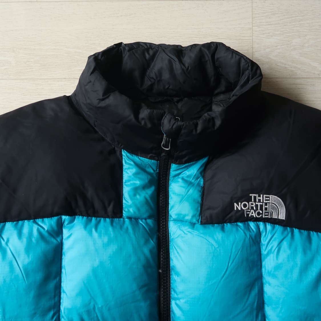 노스페이스 800 구스 다운 패딩 터키쉬 그린 L 상품이미지2