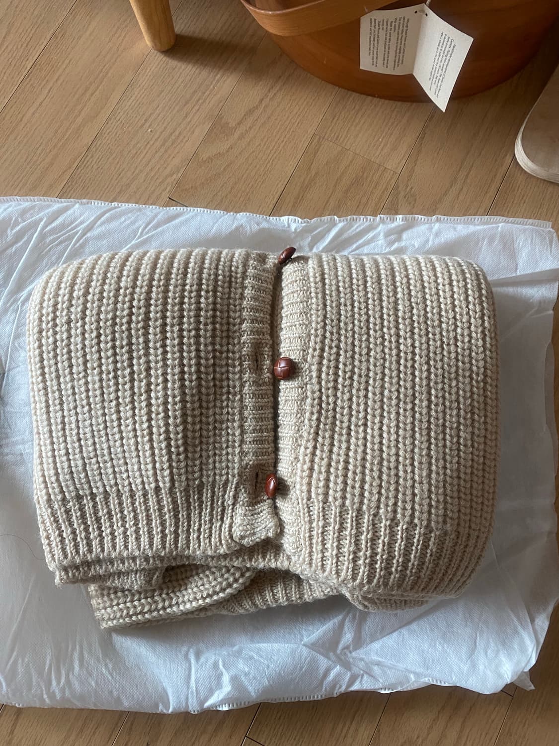 조이드비비에 빈티지 울 가디건 새상품  상품이미지3