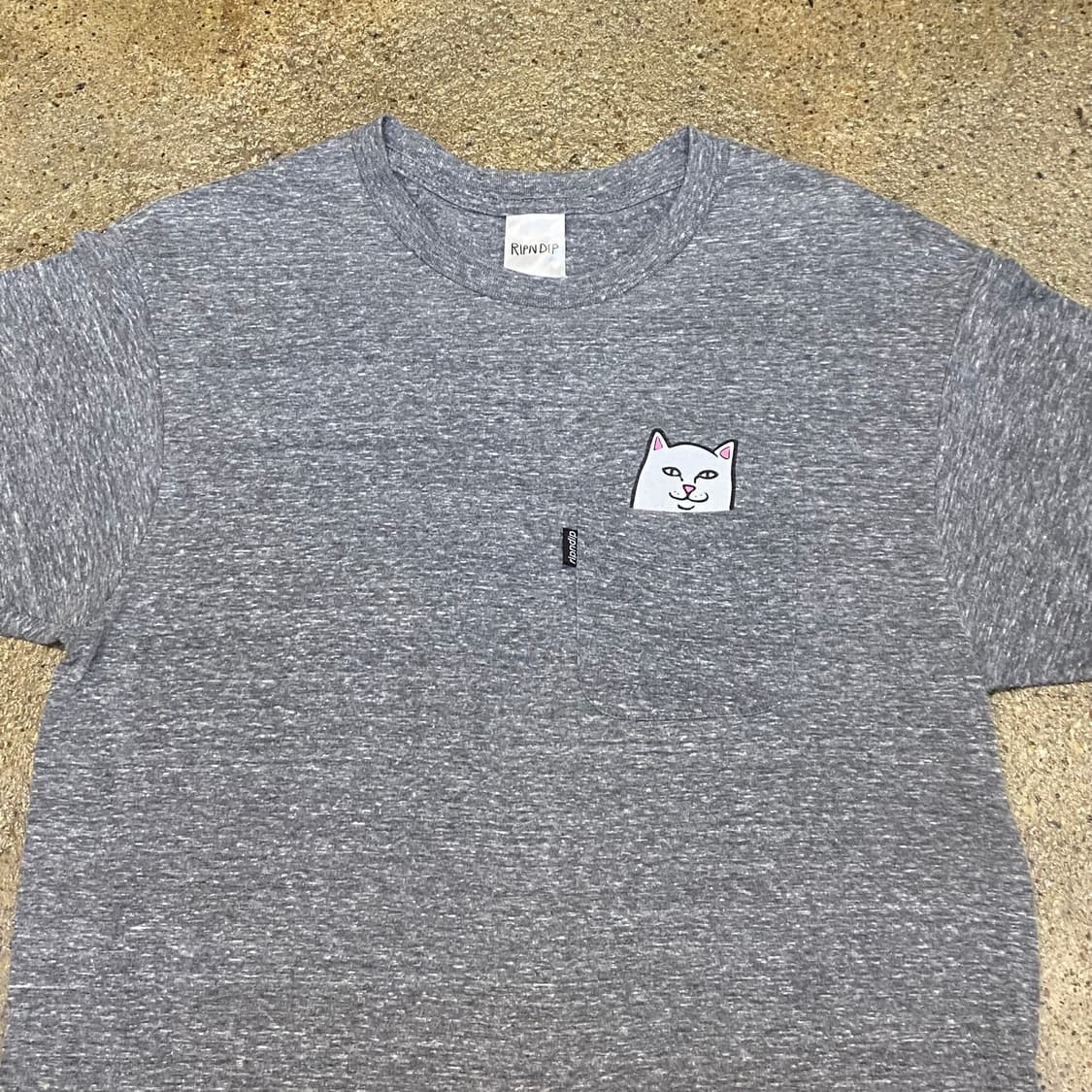 미국 빈티지 립딥 고양이 반팔티 상품이미지2