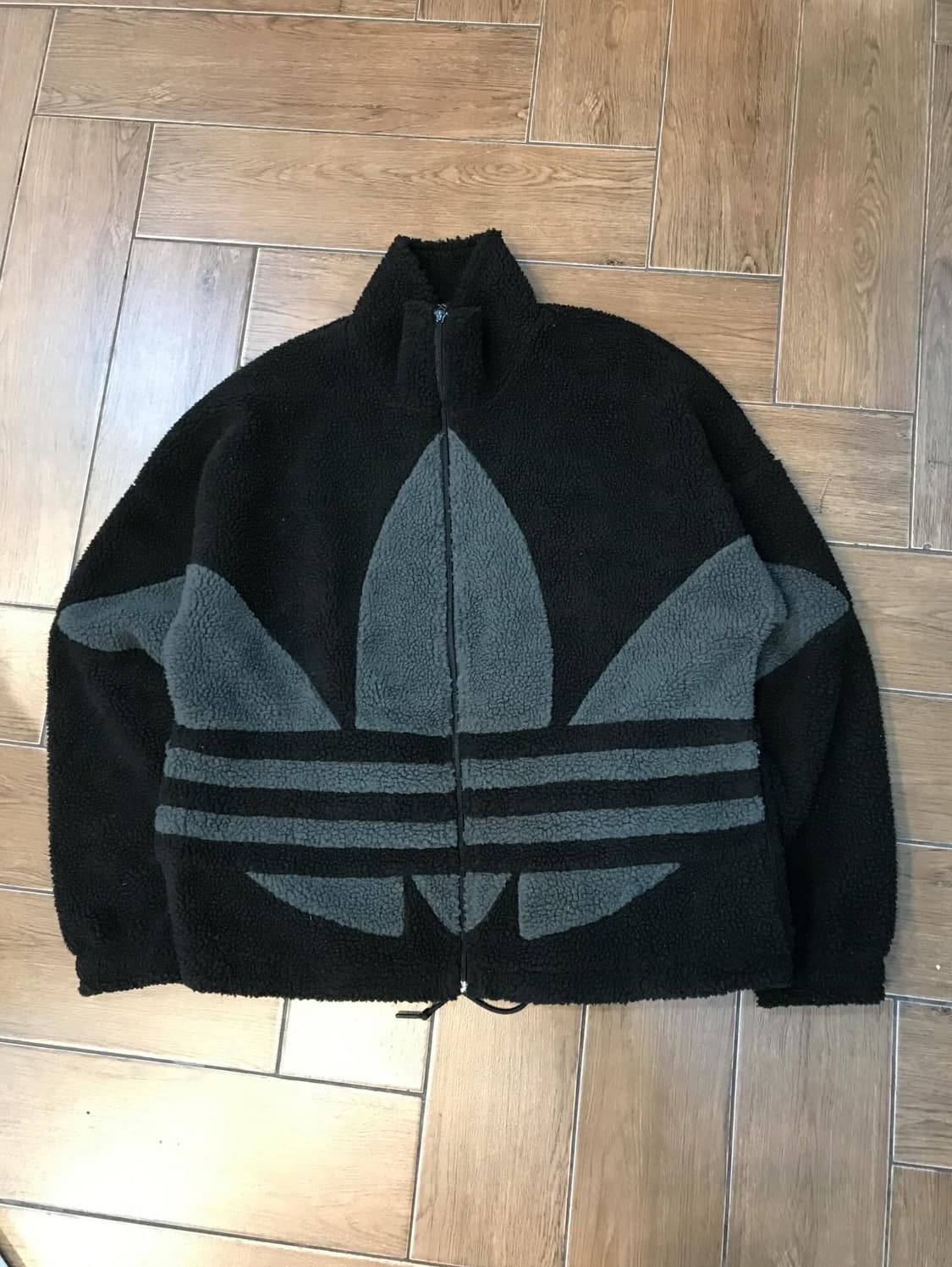 Adidas Big Trefoil Sherpa Jacket 상품이미지6