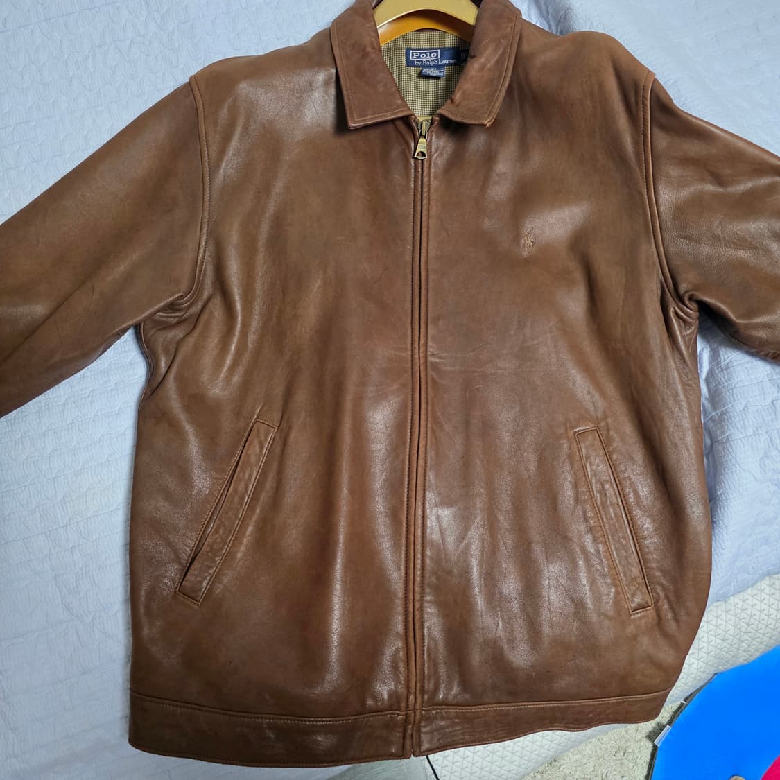 폴로랄프로렌 가죽자켓 L사이즈 옴니피플트렌디 상품이미지3