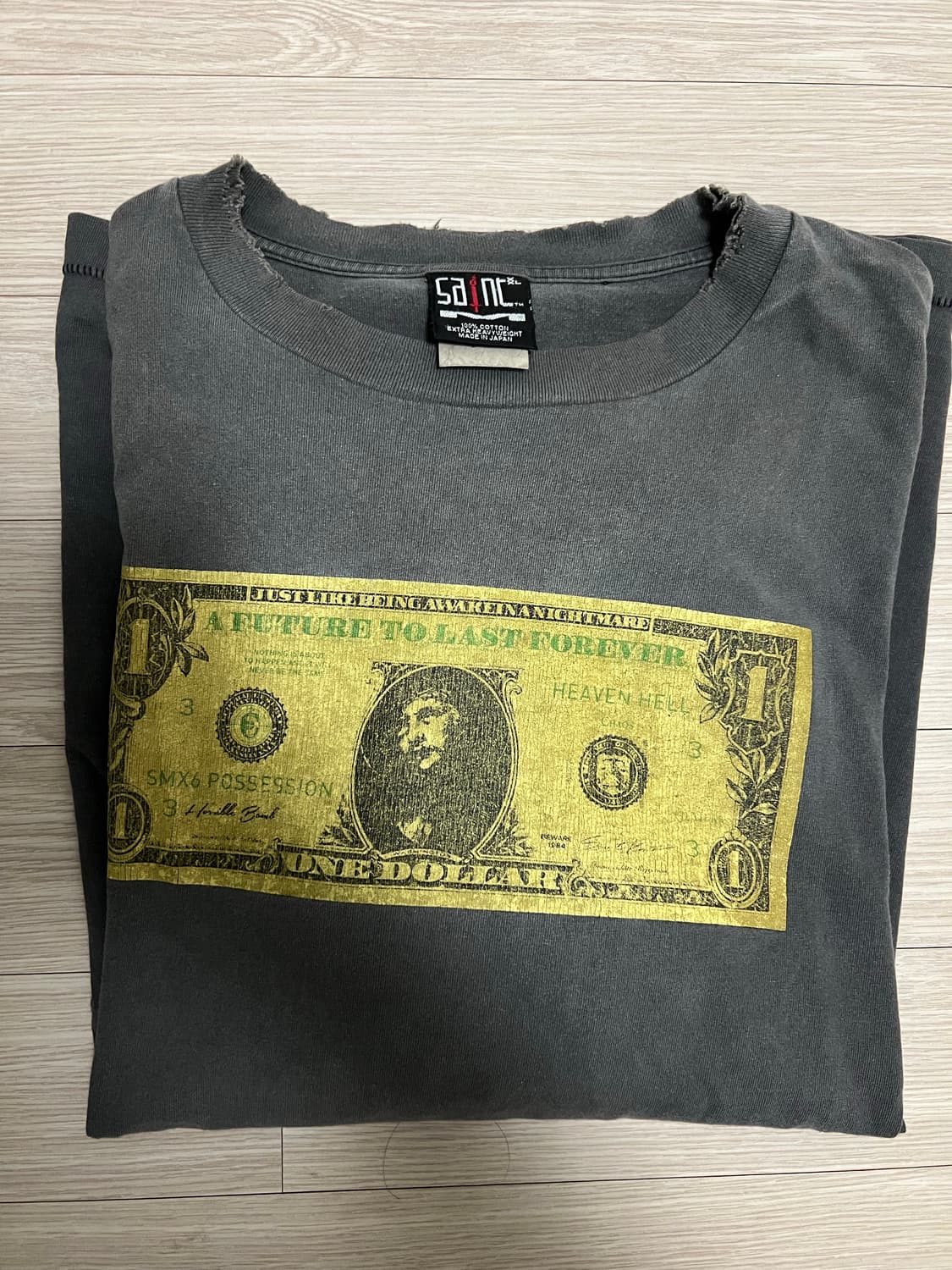 세인트미카엘x코스케카와무라 달러 롱슬리브 XXL 상품이미지8