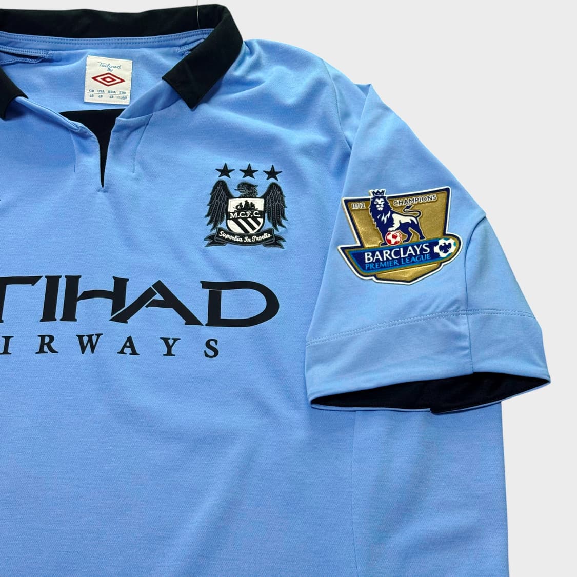 12-13 맨체스터 시티 홈 No.42 세르히오 아구에로 상품이미지5