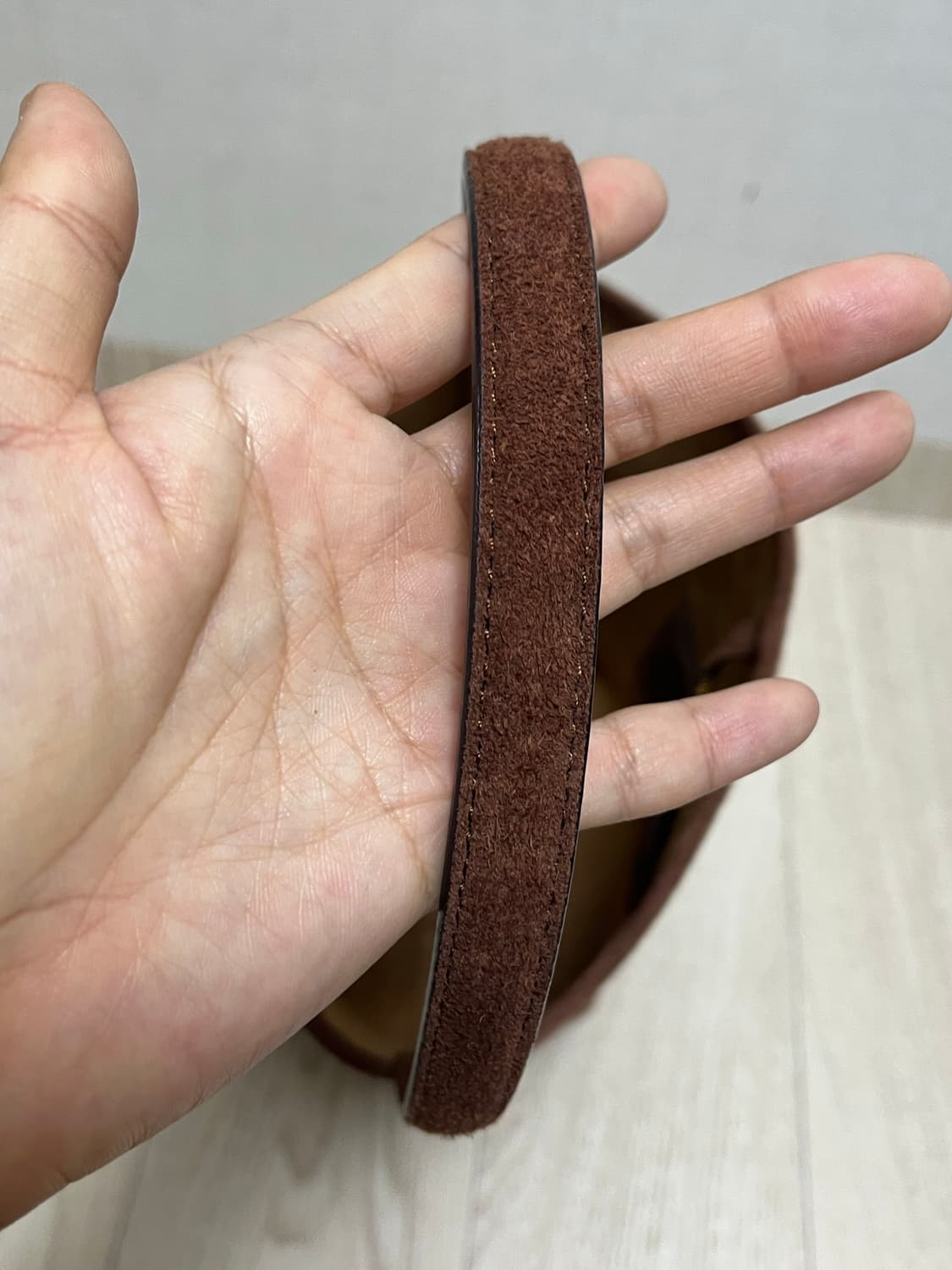 아떼 바네사브루노 파니에백 브라운 스몰 상품이미지8