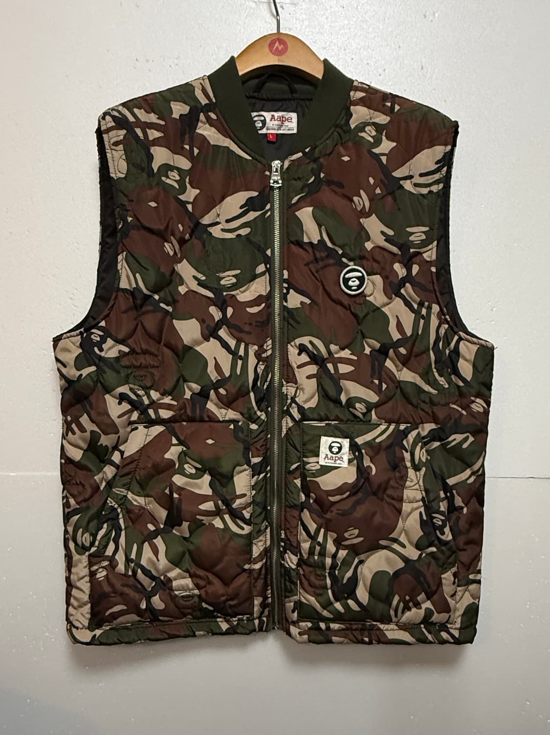 AAPE BY *A BATHING APE®  카모 투인원 파카 재킷 L 상품이미지8