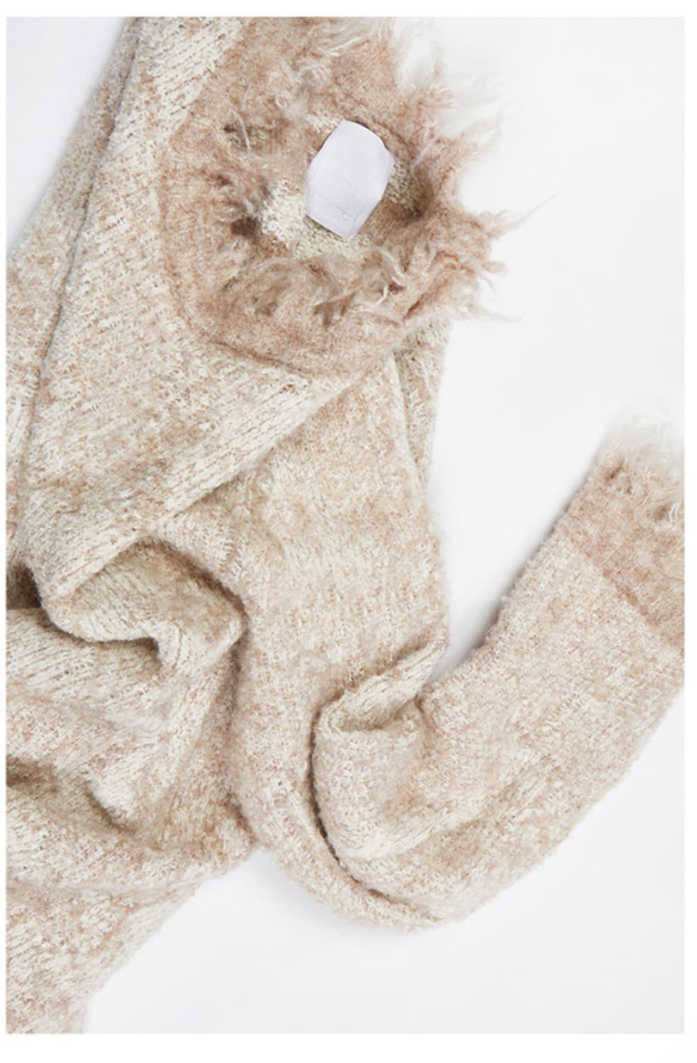 NUTEMPEROR 리버시블 디스트로이드 롱슬리브 니트 상품이미지3